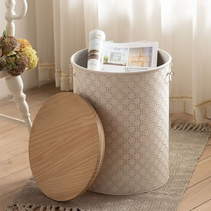 カリモク】 コーナーテーブル サイドテーブル 収納付き アンティーク