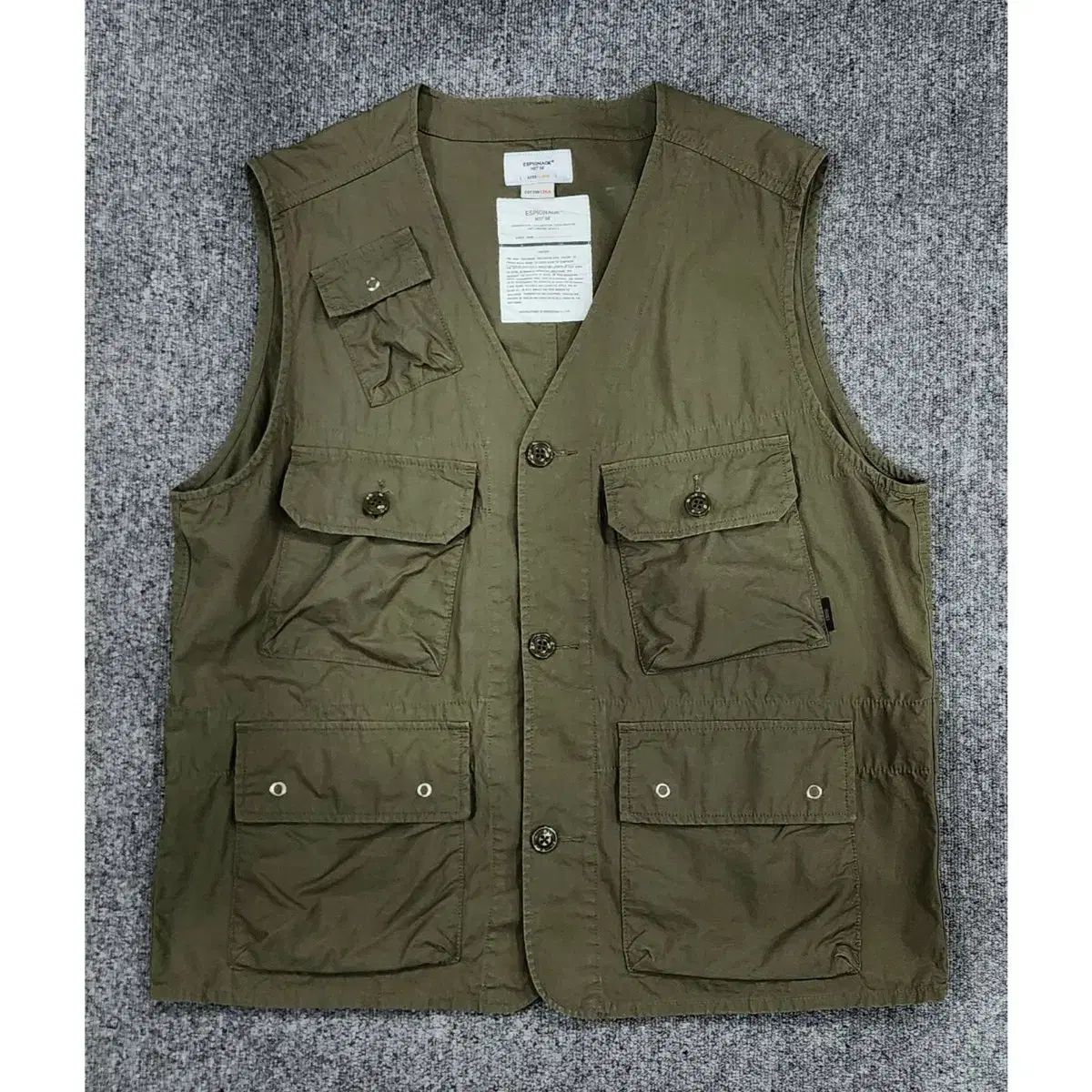 ESPIONAGE エスピオナージ Rick C1 Utility アメカジ ベスト L