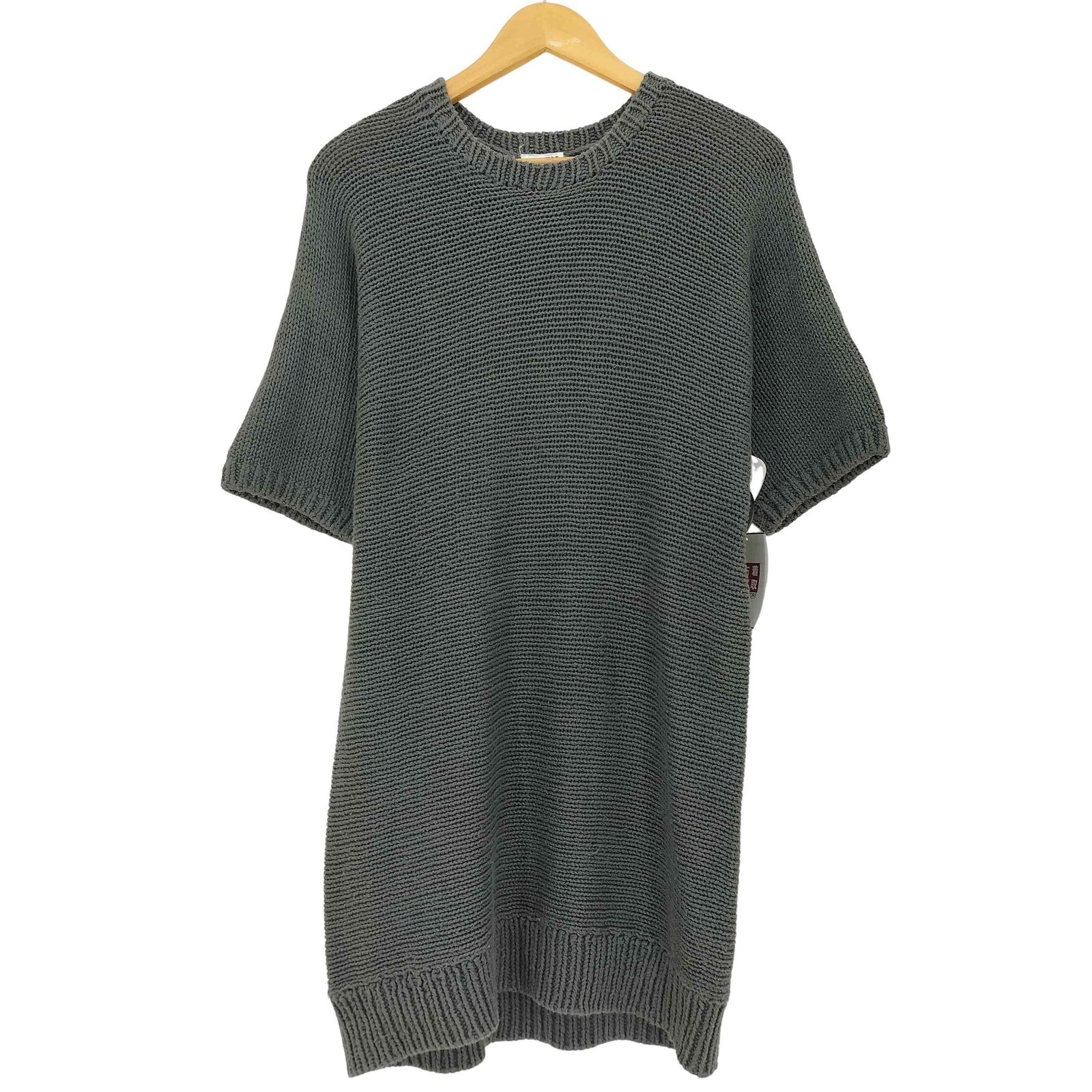 グッドイナフ GOODENOUGH 90s 初期 半袖 コットンニット ロング丈