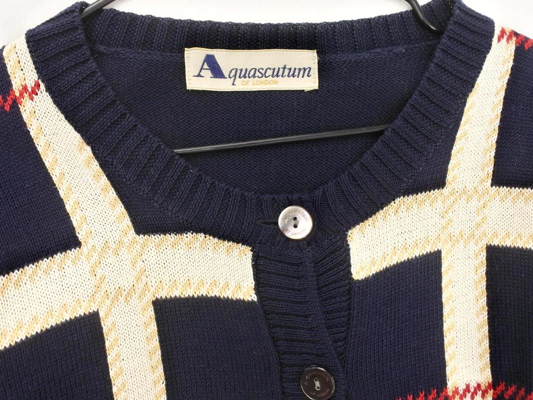 Aquascutum アクアスキュータム チェック アンサンブル