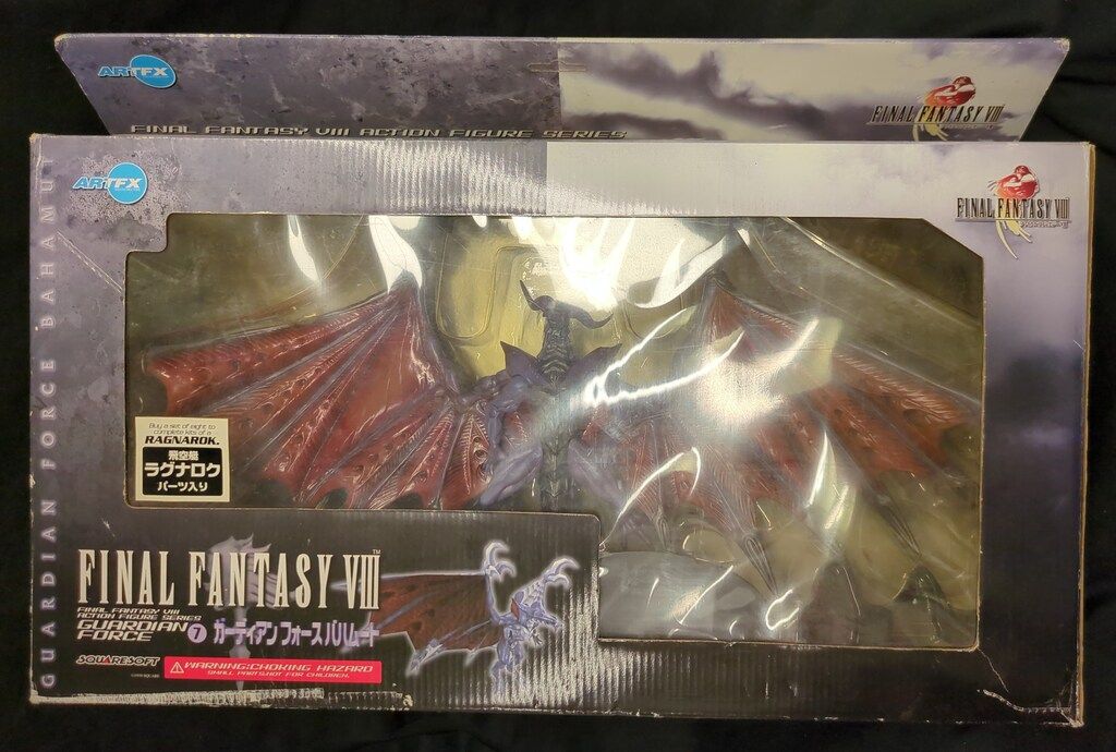 FFⅧ ガーディアンフォース　バハムート　未開封ラグナロクパーツ付　artfx FFⅧ ガーディアンフォース バハムート 未開封ラグナロクパーツ付