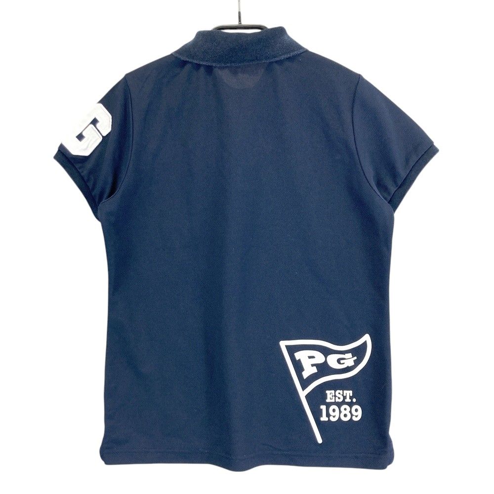 サイズ：1 PEARLY GATES パーリーゲイツ 半袖ポロシャツ ネイビー系
