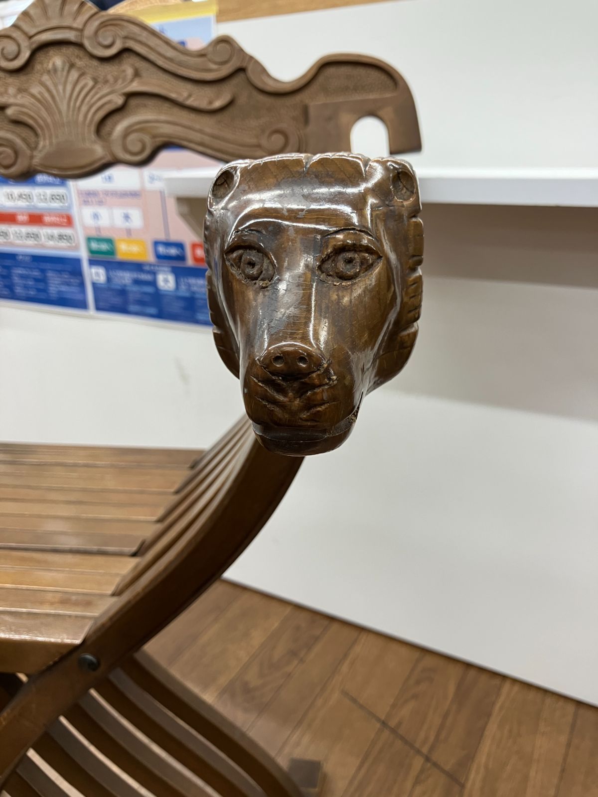 イタリア サヴォナローラチェア