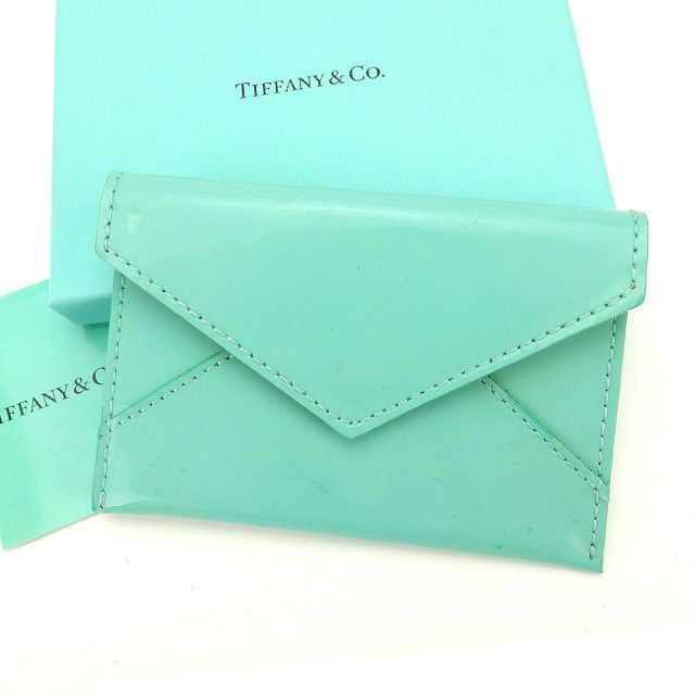 ティファニー カードケース カード 名刺入れ レターデザイン ティファニーブルー Tiffanyu0026Co. レディース プレゼント 贈り物 オシャレ 大人 ファッション  L481