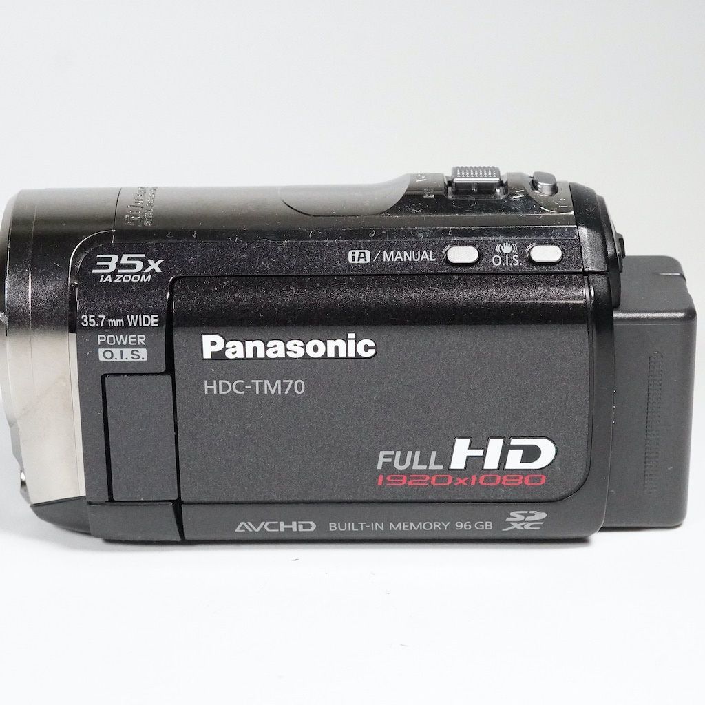 Panasonic パナソニック HDC-TM70 ブラック 動作OK 1週間保証 /1057