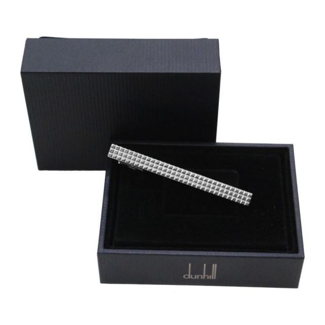 ダンヒル DUNHILL タイバー タイピン HOBNAIL クロコダイル クリップ