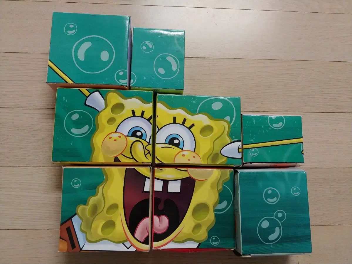 スポンジボブ フィギュア 8種セット バーガーキング プーさん トイ