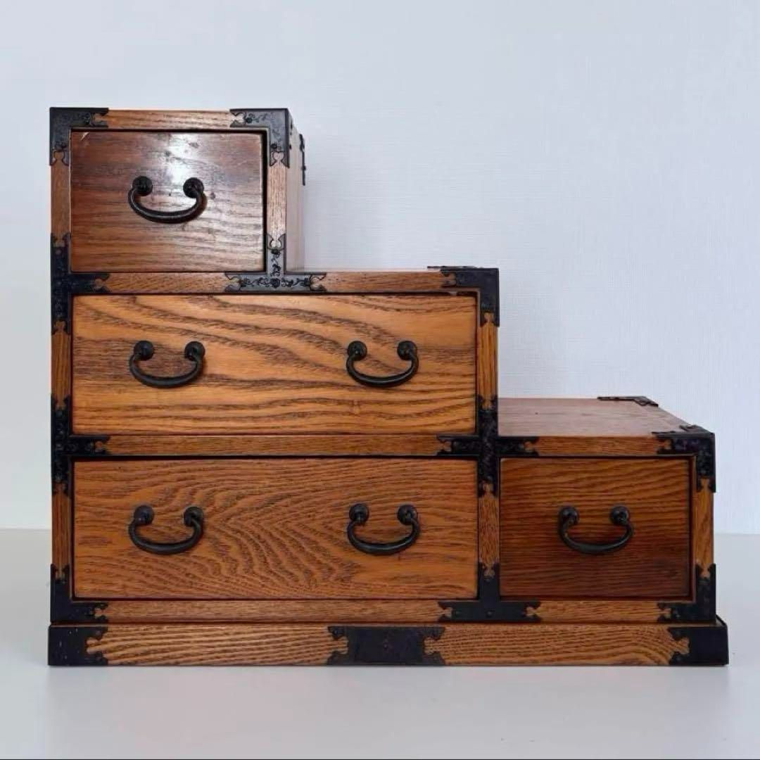 松本伝統工芸品 漆器 タンス サイドボード ローボード 茶箪笥 昭和レトロ 松本伝統工芸品 漆器 タンス サイドボード ローボード 茶箪笥