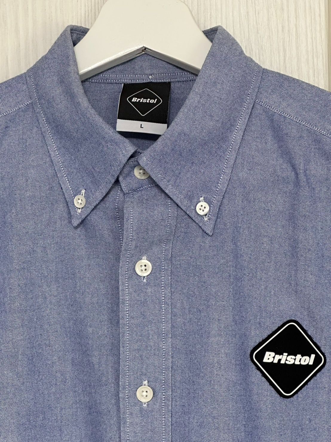 わった様FCRB-222079 COOLMAX EMBLEM BIG SHIRT FCRB 22AW COOLMAX EMBLEM BIG B.D SHIRT - メルカリ