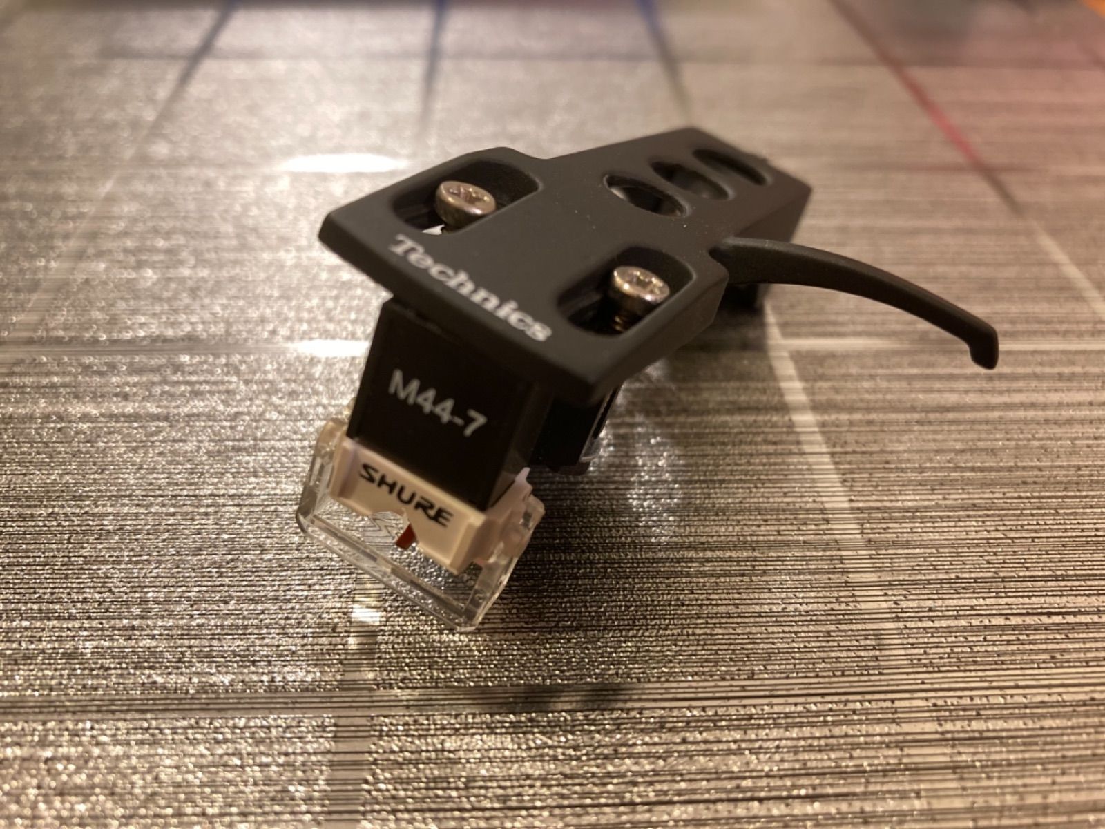 SHURE M44-7 カートリッジ+technics ヘッドシェル セット出品 - メルカリ