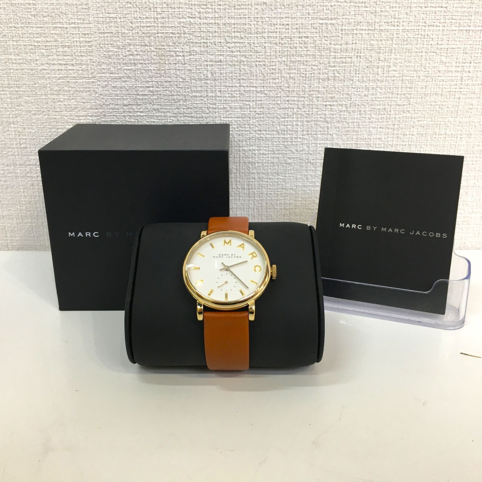 KA2【現状品】MARC BY MARC JACOBS マークバイマークジェイコブス クォーツ 腕時計 MBM1316