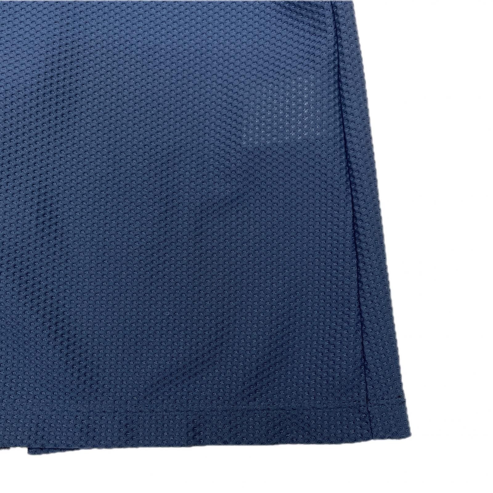 レディース ディセンバーメイ DECEMBERMAY 半袖シャツ S ネイビー メッシュモックネック LLC-HASEGAWATOSO_COM