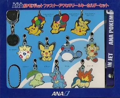 【受注生産品】 中古】キーホルダー・マスコット(キャラクター) ANA ポケモン ストラップ