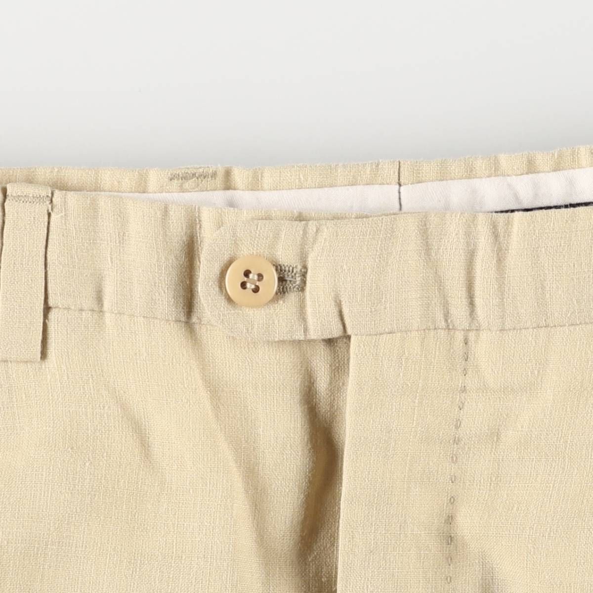BURBERRY LONDON タックチノスラックスパンツ ベージュ/UW197 BURBERRY LONDON タックチノスラックスパンツ ベージュ/UW197