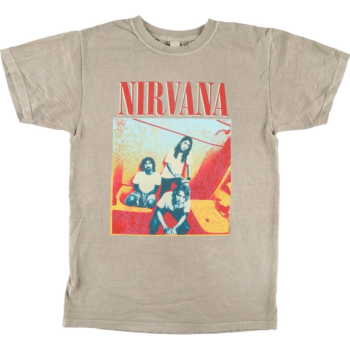 古着 エムアンドオー ゴールド MandO GOLD NIRVANA ニルヴァ―ナ バンドTシャツ バンT メンズS/eaa432623