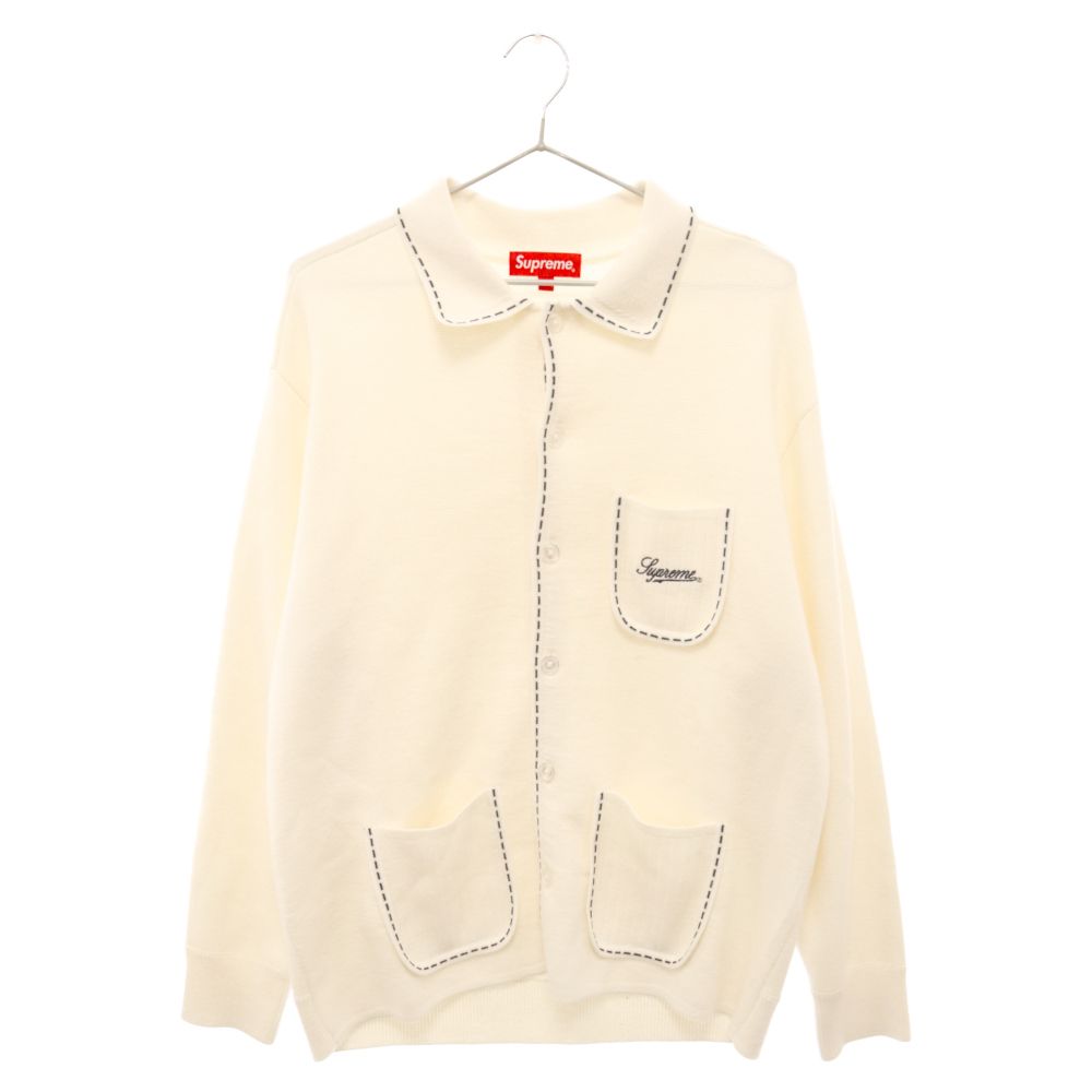 SUPREME (シュプリーム) 22AW Contrast Stitch Button Up コントラスト