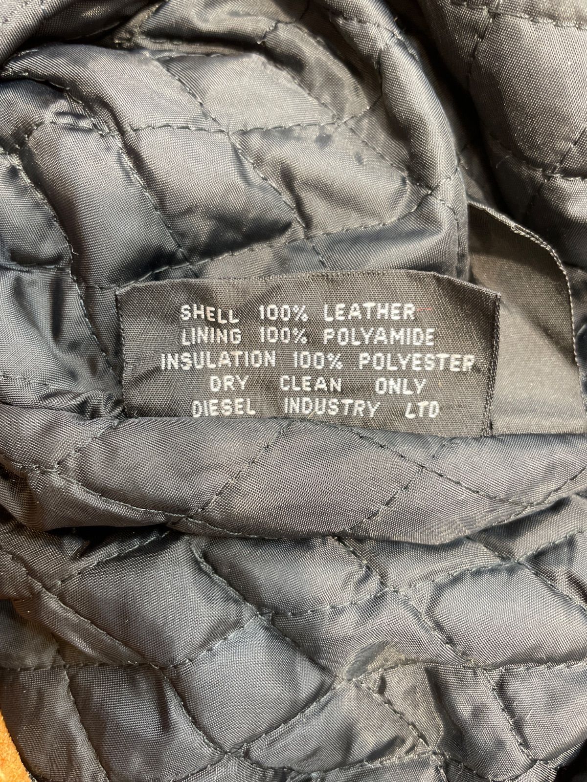 DIESEL ディーゼル スエードレザートラッカージャケット ヴィンテージ 