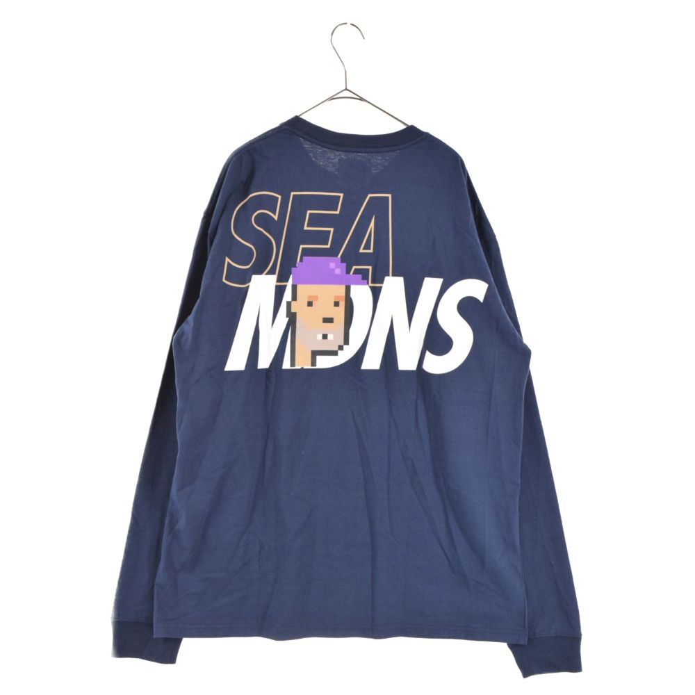 WIND AND SEA (ウィンダンシー) MADNESS WDS L/S Pocket TEE ロゴ 