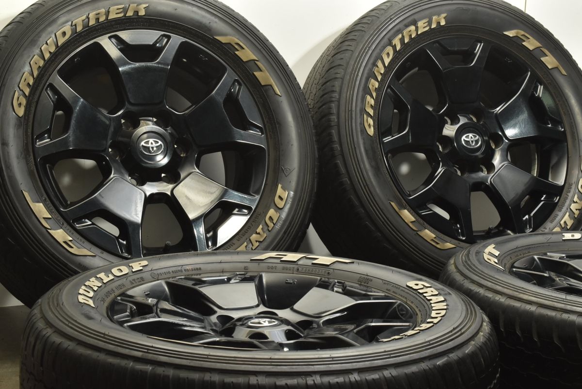 トヨタ 18インチ ホイール ダンロップ GRANDTREK GRANDTREK ダンロップ グラントレック AT25 ホワイトレター 265/60R18