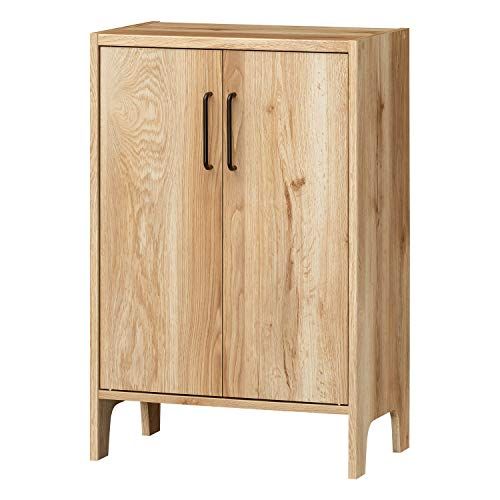 ナチュラルブラウン 幅58.1 キャビネット 高さ88.8 奥行35.6cm VTL-9060DNN 白井産業 ビエンテージ ライト