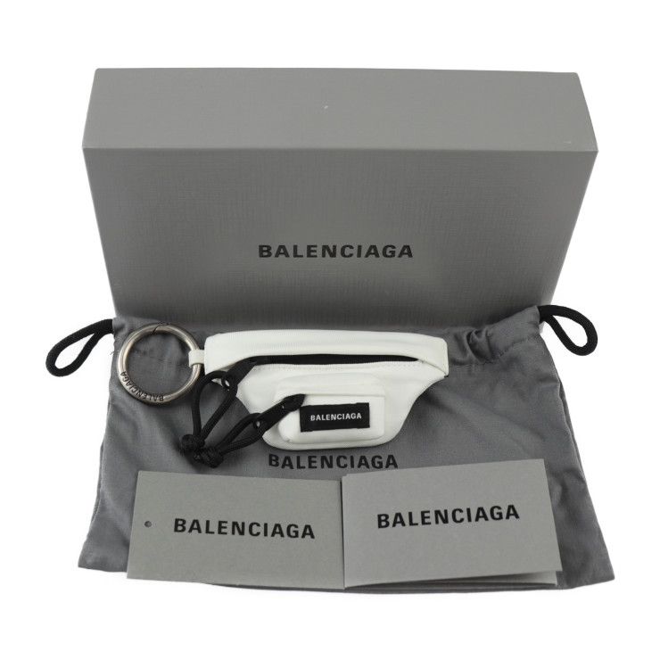 BALENCIAGA　バレンシアガ　MICRO　ベルトパック　キーリング　黒 楽天市場】BALENCIAGA バレンシアガ キーリング MICRO ベルト