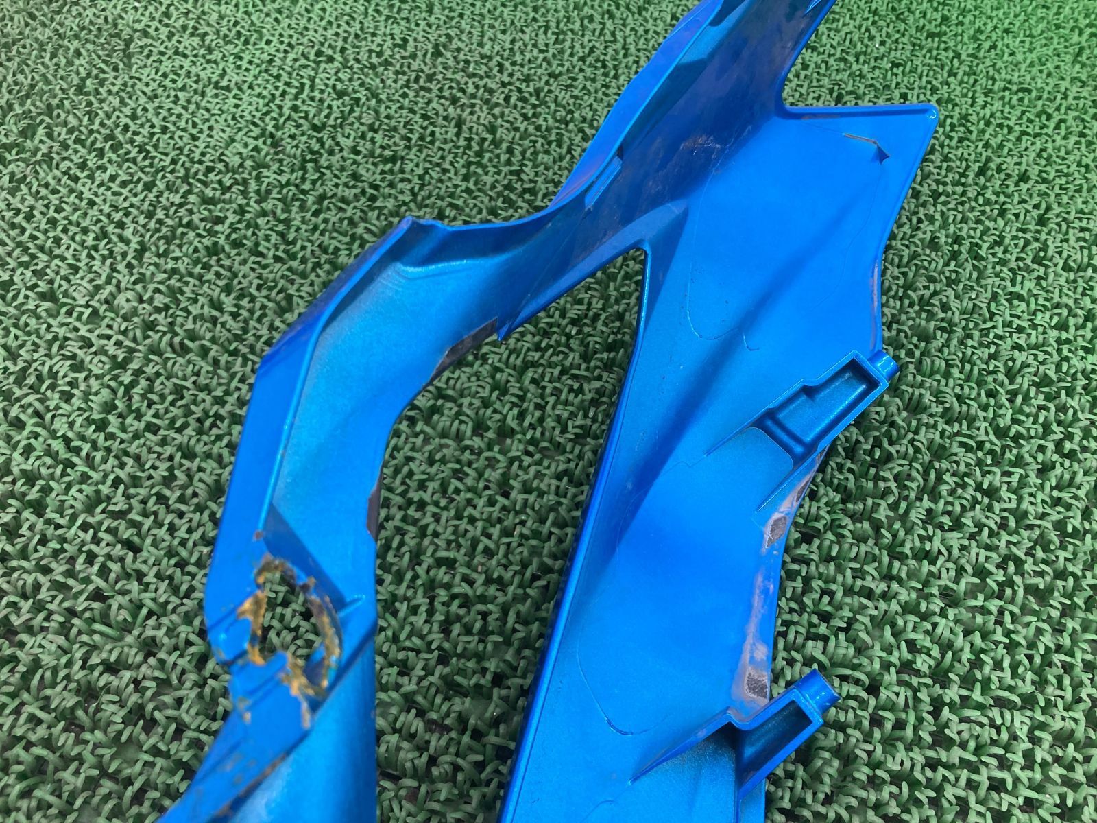 ニンジャ400 EX400G アッパーカウル未使用 NINJA400 アッパーカウル 青M 55028-0690 カワサキ 純正 中古 バイク