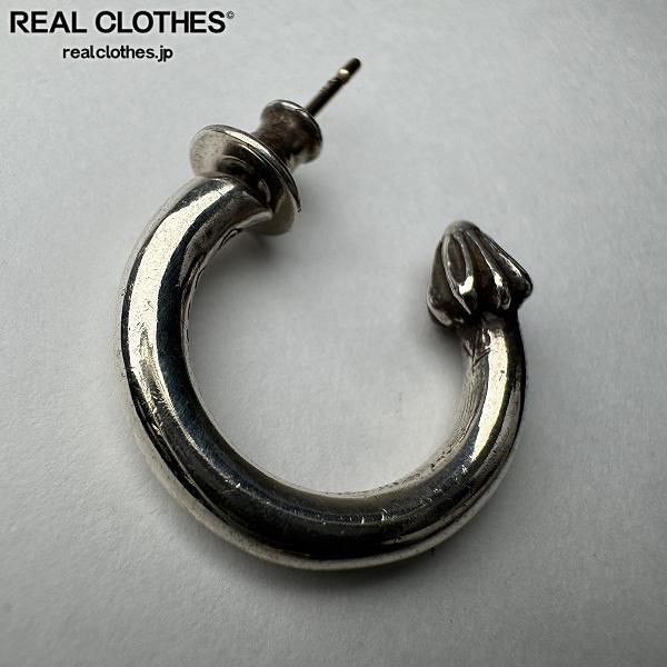 CHROME HEARTS/クロムハーツ HOOP PLAIN プレーンフープピアス