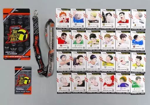 中古】雑貨 集合 チケットホルダー＆バックステージパス風カード