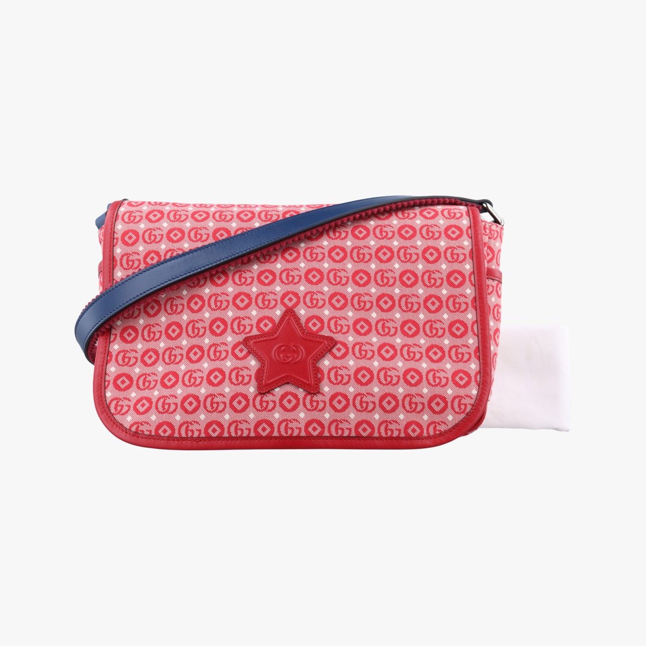 グッチGucciチルドレンズ ジェットソンズコラボ スター メッセンジャー レッド ファブリック 664143 D039454571