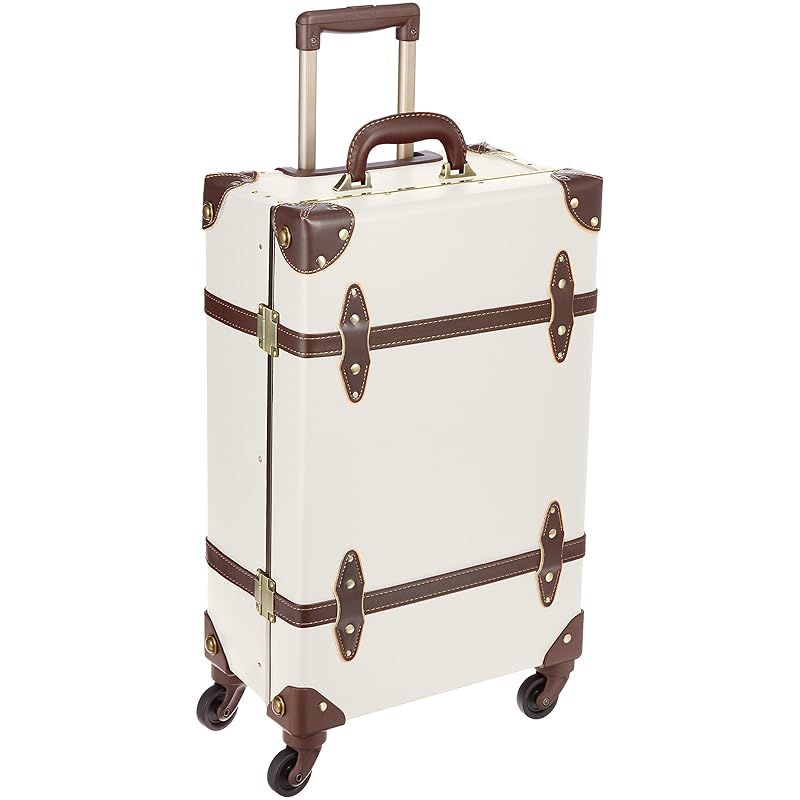 シフレ トランクケース ユーラシアトランク 36L 63cm 3.8kg アイボリー ブラウン 1