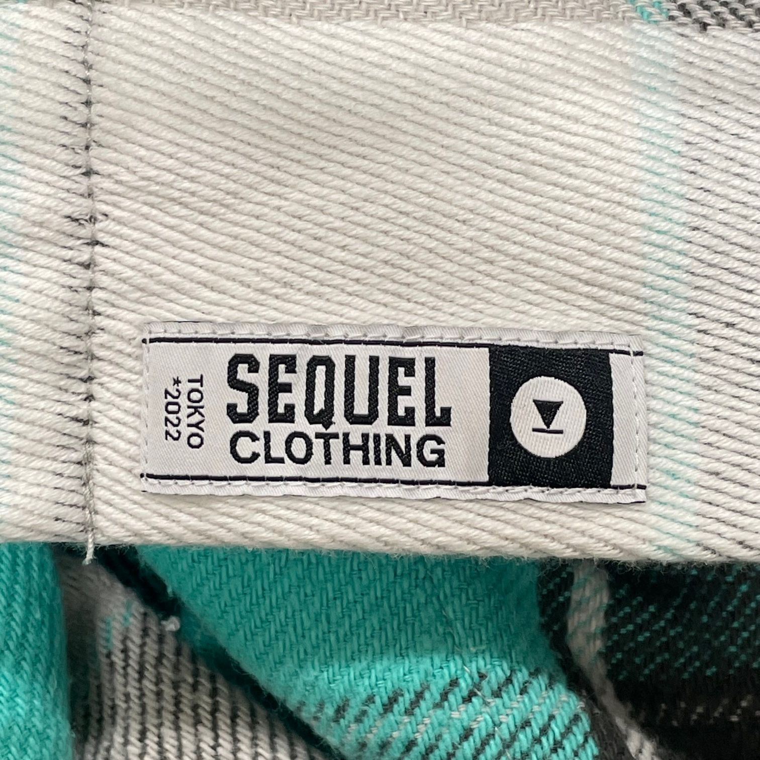 定価44000円 SEQUEL 22AW LINE CHECK SHIRT ラインチェックシャツ 