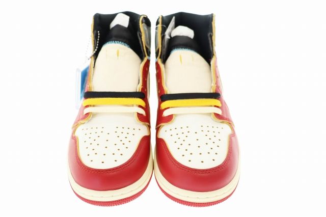 ナイキ NIKE ×UNION ユニオン AIR JORDAN 1 RETRO HIGH OG CHICAGO エアジョーダン 1 ハイ シカゴ HV8563-600 27 赤 レッド ブランド古着ベクトル ▲ 250927