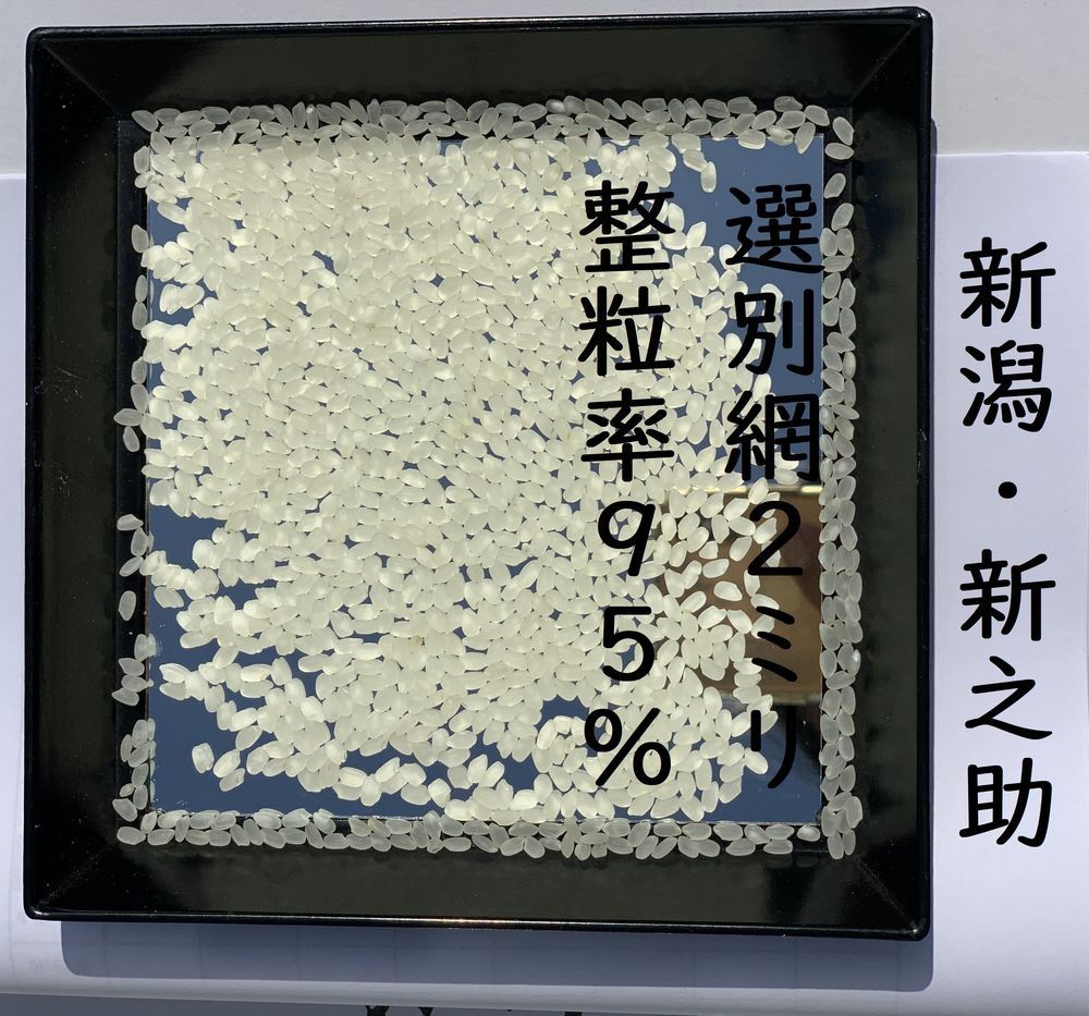 新米・令和4年産玄米新潟新之助 30kg（10kg×3）精米無料農家直送色彩
