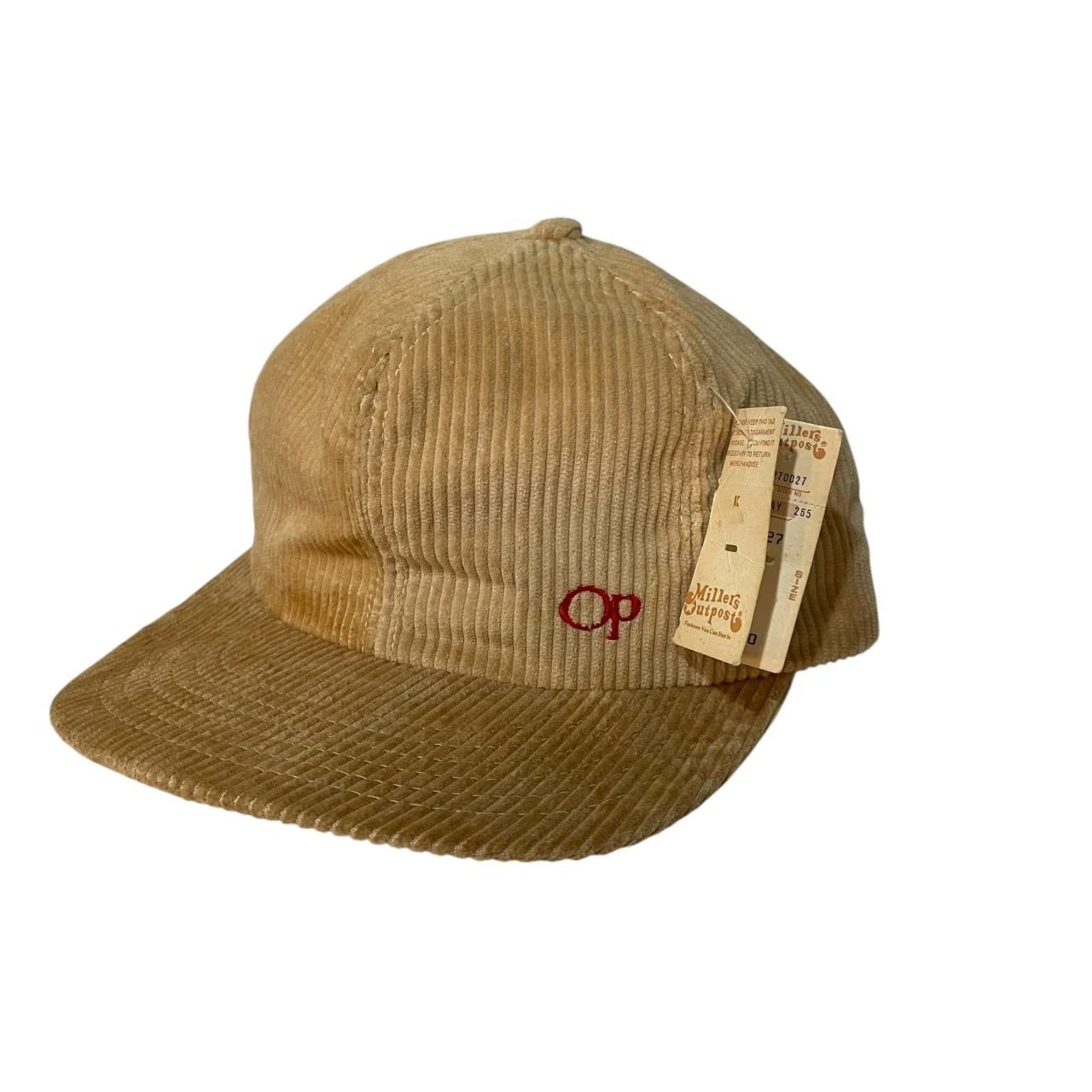 DEAD STOCK USA製 80s OCEAN PACIFIC コーデュロイキャップ 6パネル 
