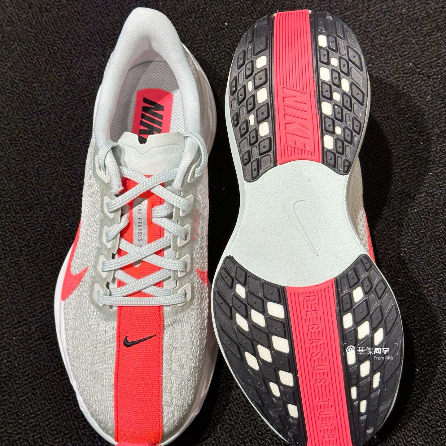 Nike Pegasus Plus快適運働通気性ローカットランニングシューズ女性モデルグレーレッドfq7261-001