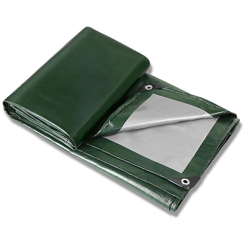 グリーンシートレジャーシート ビニールシート防水 厚手10m*10m 1097