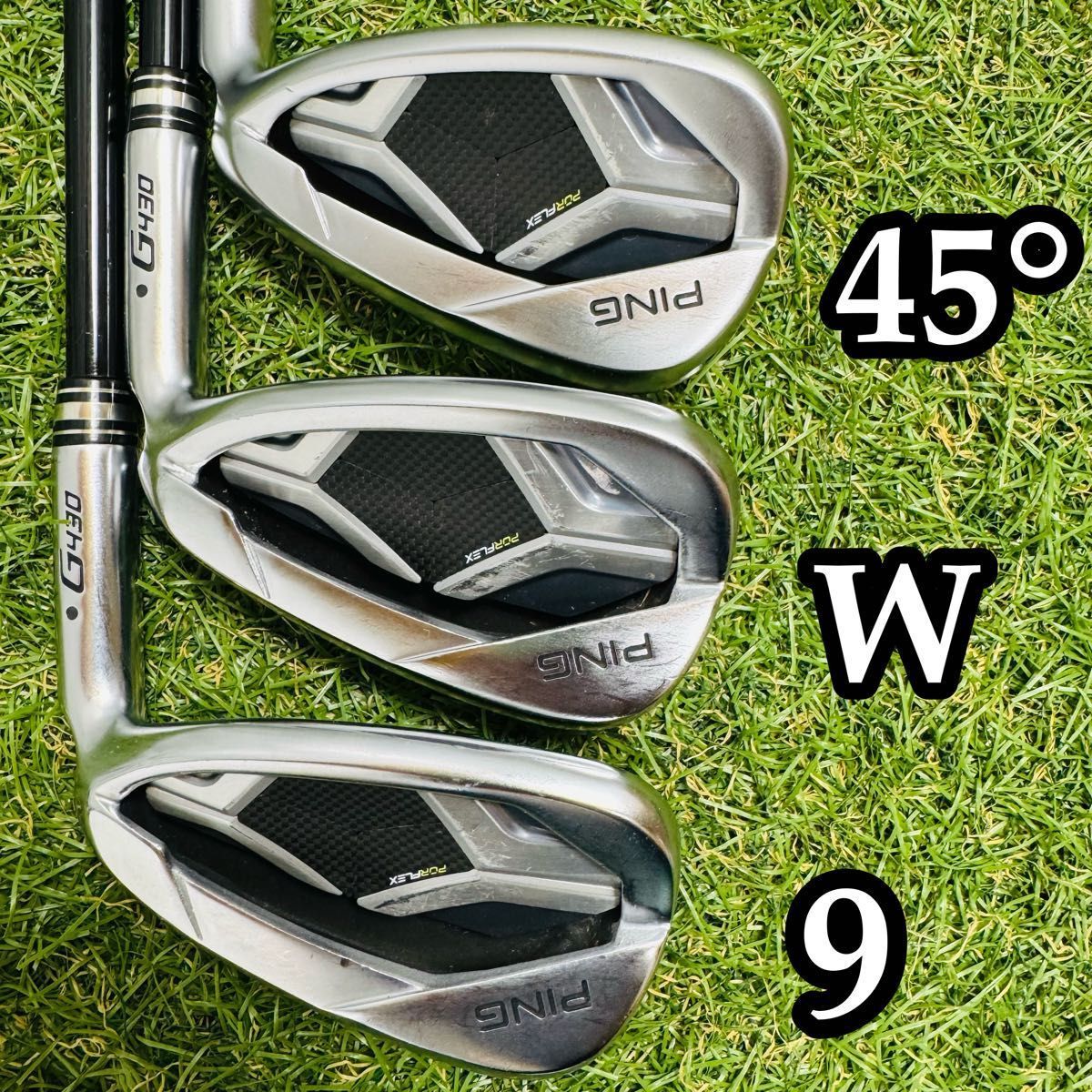 【新品】初心者推奨 ピン G430 黒ドット メンズアイアンセット 6本 S 楽天市場】ピン PING G430 アイアン 6本セット(6I-9I,PW,45