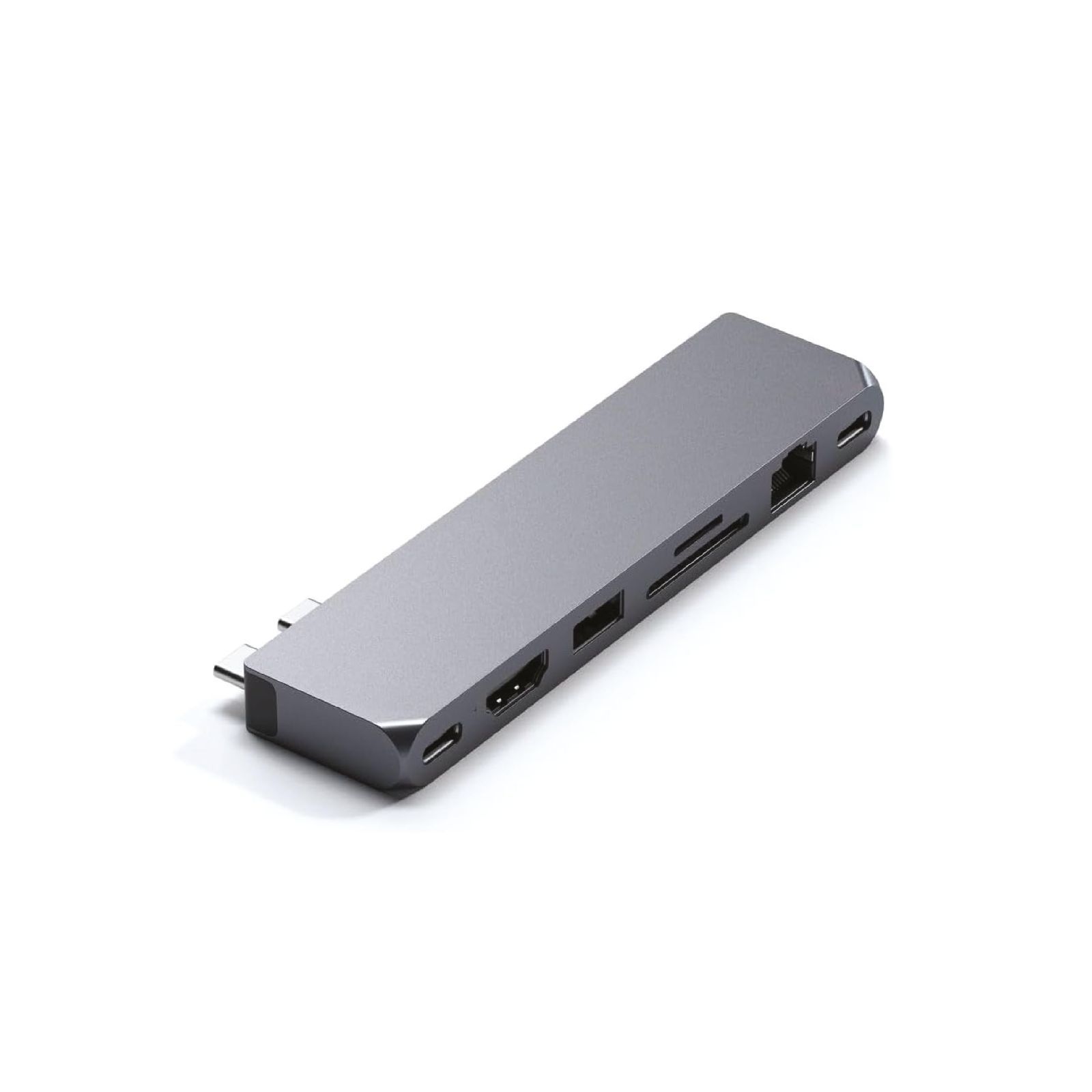在庫処分 8in2 スペースグレイ Max USB4 USB-C|Aデータ Type-C イーサネット SDカードリーダー ハブ 音声ジャック USB-C USB ハブ MacBookPro Pro Air M1 Satechi M2 M3対応