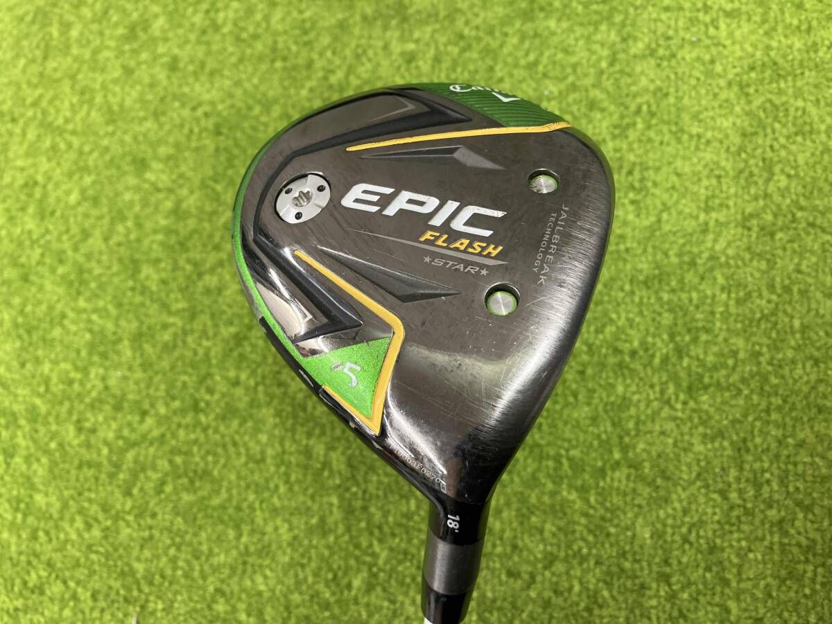 フェアウェイウッド レディース Callaway EPIC FLASH STAR 5番 18度 Speeder EVOLUTION for CW flex L キャロウェイ エピック フラッシュ
