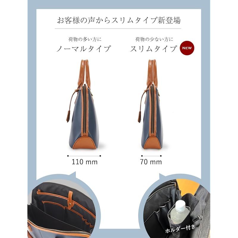 GOLD MEN ビジネスバッグ 新品 ネイビー×キャメル GOLD MEN ビジネスバッグ 新品 ネイビー×キャメル