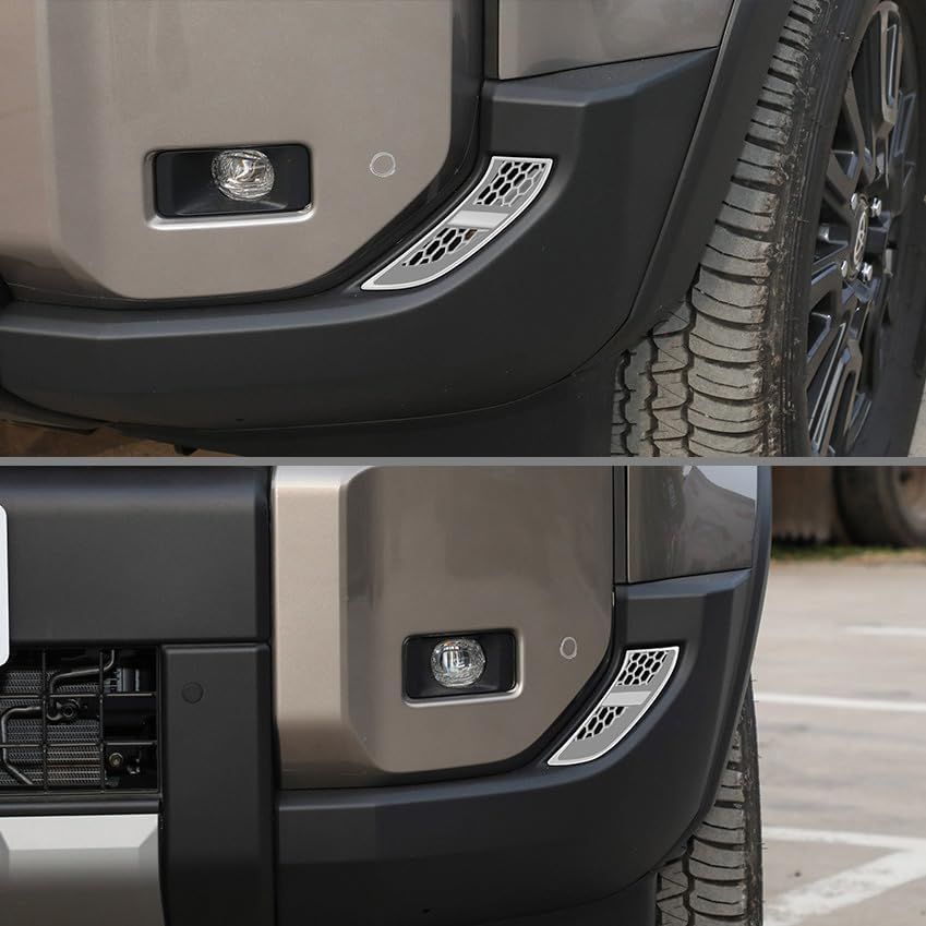 やしこ ランドクルーザー 250 フロントコーナーガーニッシュ メッキ 外装