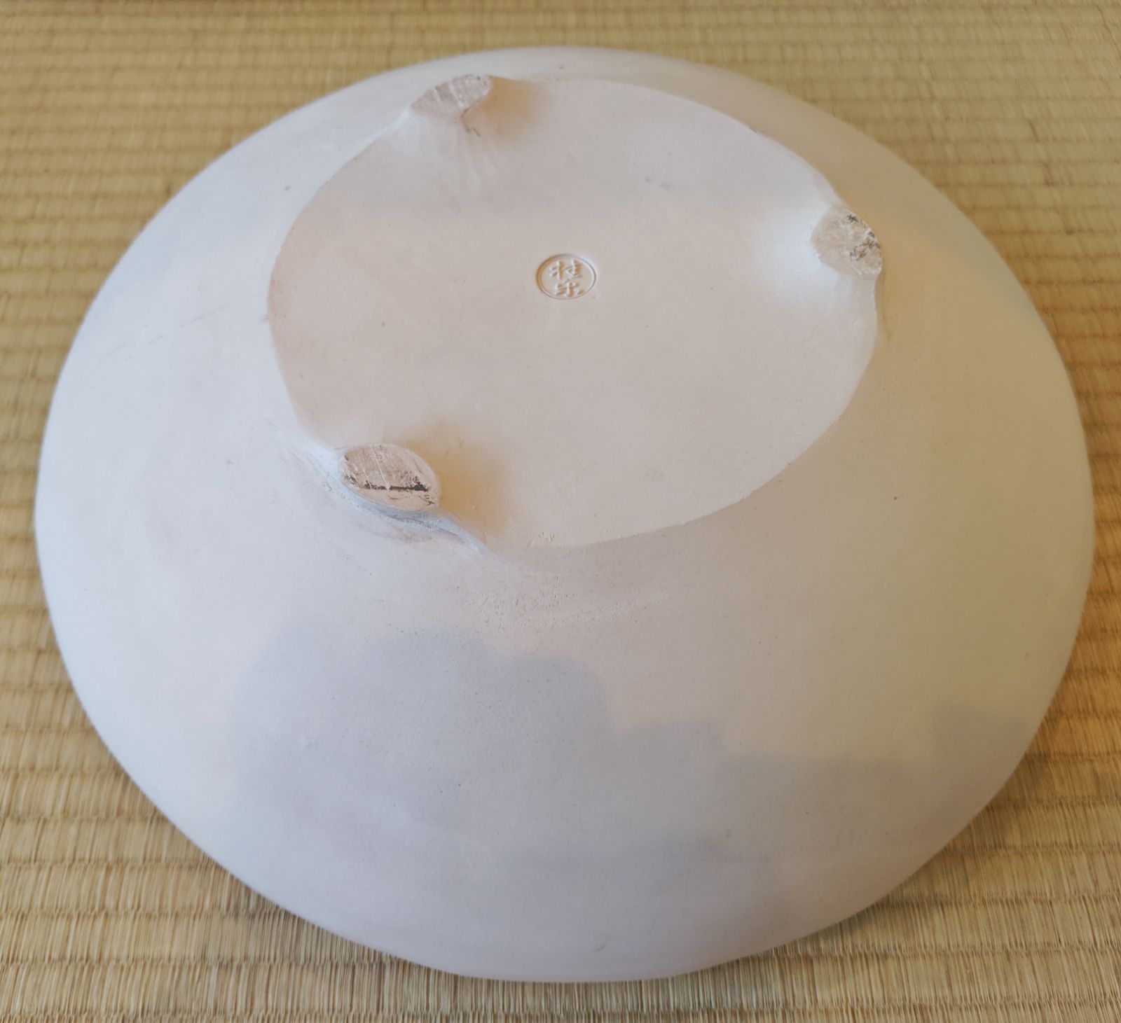 送料込【逢絢亭】茶道具 炭所望道具 半田ホーロク（赤・白）セット 底取と火箸付 逢絢亭】茶道具 炭所望道具 半田ホーロク（赤・白）セット 底取