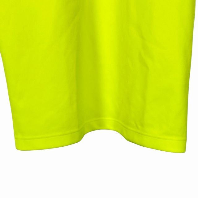 TFW49 ゴルフウェア モックネック 半袖 ロゴ 蛍光 イエロー S - メルカリ