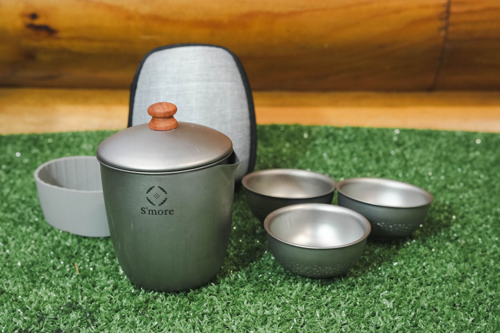 S more Titanium Tea Coze チタン製ティーセット