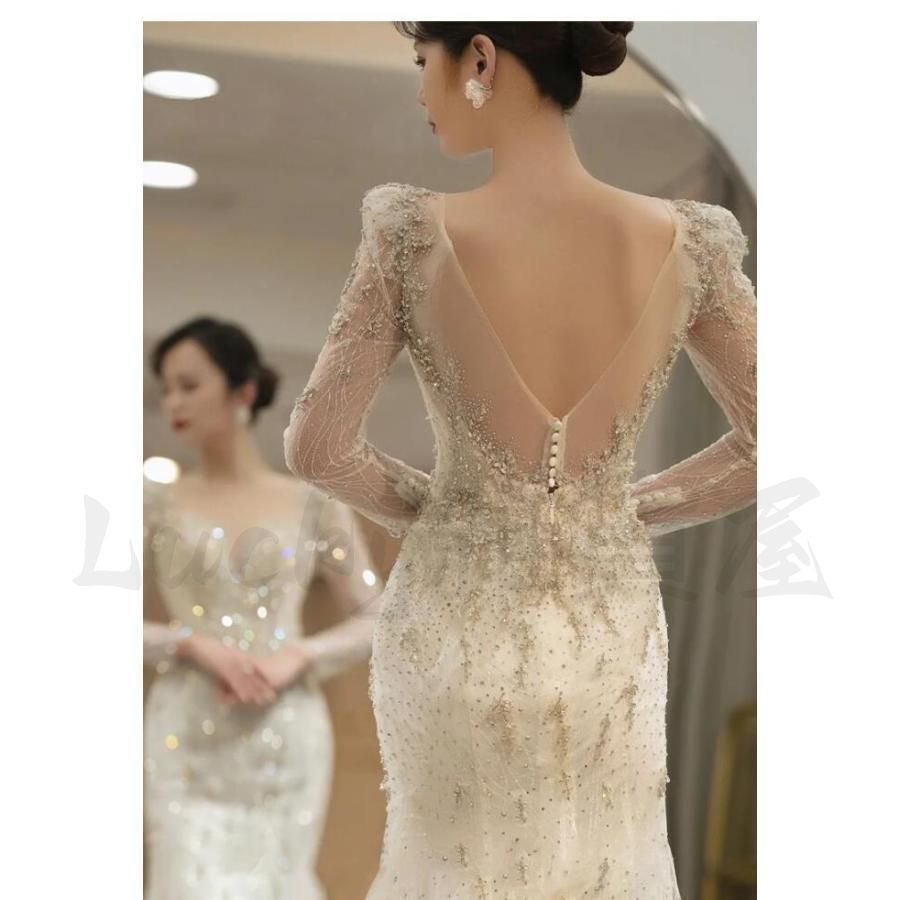 トレーンドレス