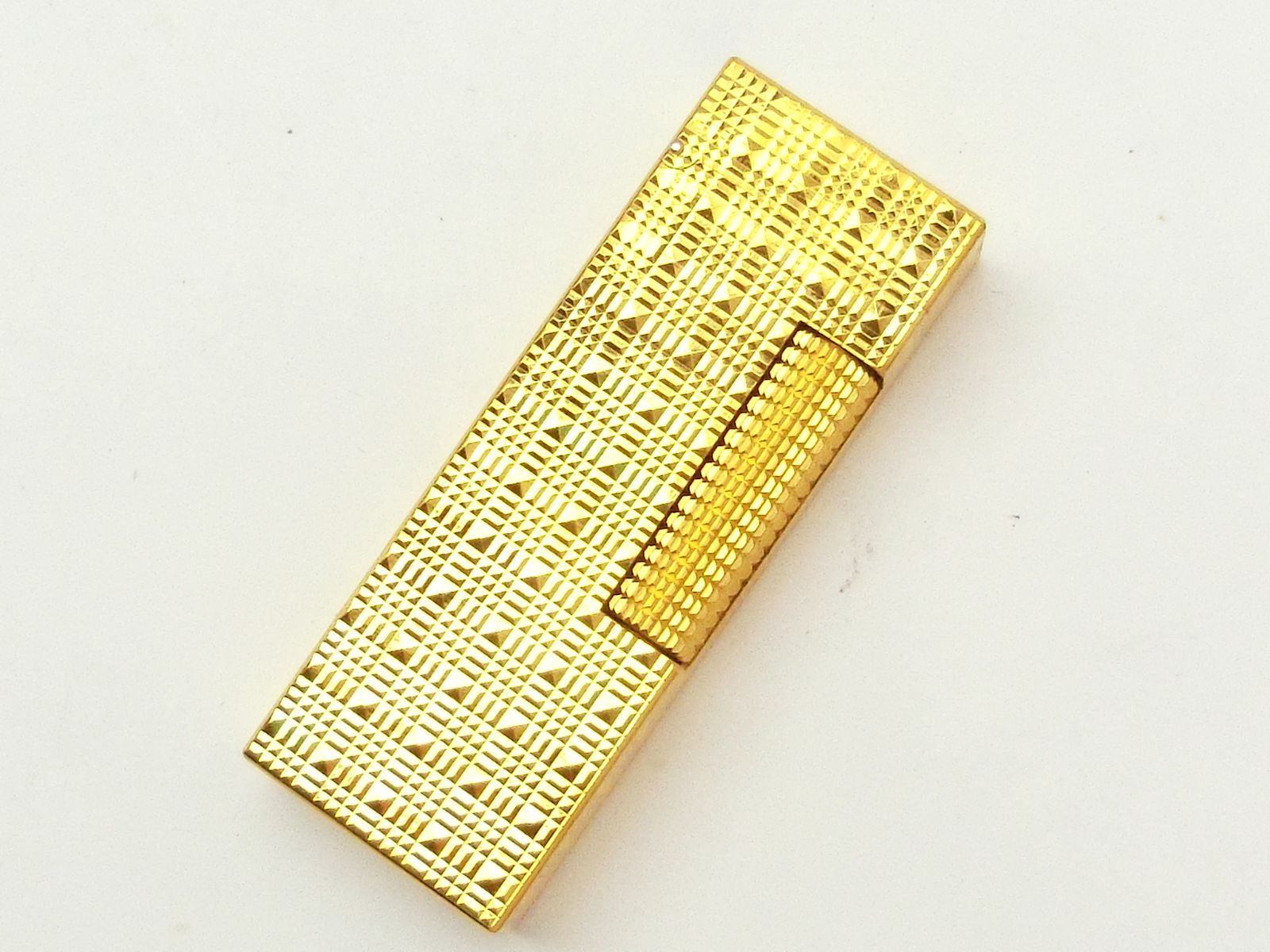 AA10970 ダンヒル ガスライター ゴールド き 着火保証