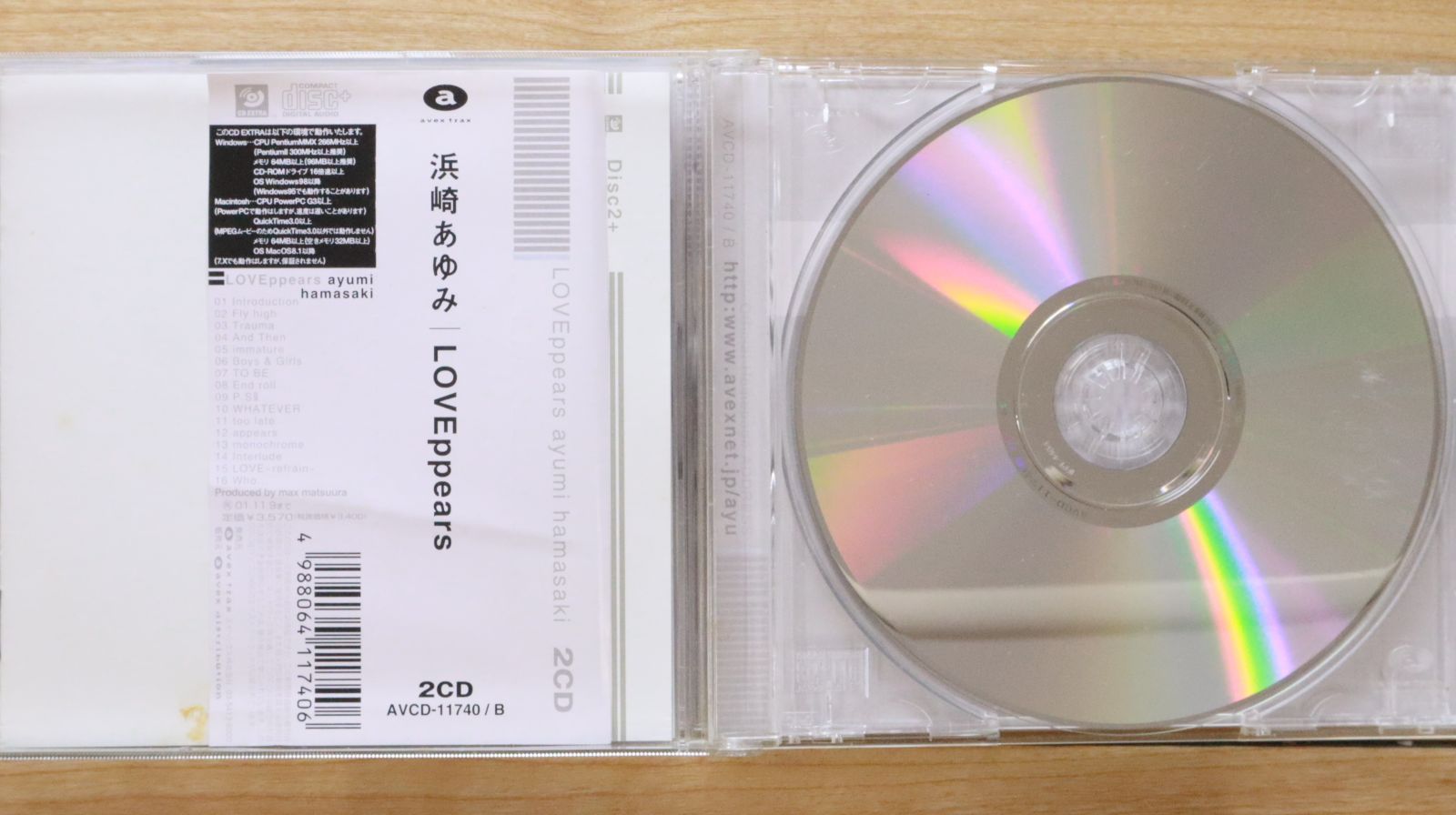 国内盤CD☆浜崎あゆみ/Ayumi Hamasaki □ LOVEppears