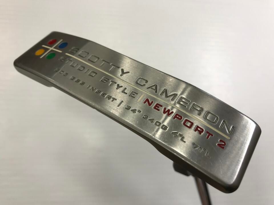 【即納】SC ｽﾀｼﾞｵｽﾀｲﾙ  ﾆｭｰﾎﾟｰﾄ2 | 中古 | パター | タイトリスト