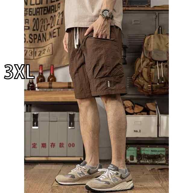 [3XL]秋冬 コーデ メンズ  服 シンプル ファッション オシャレ 大人 かっこいい 大きいサイズ ストリート 紳士服 カーゴ パンツ マルチ ポケット ストレート パンツ アメカジ アウトドア カジュアル ミドル