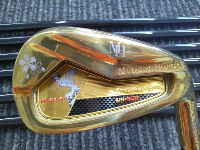 中古 アイアンセット その他 MUTSUMI HONMA  MH-608 HOUOH/オリジナルカーボン/R/25[7576]博多